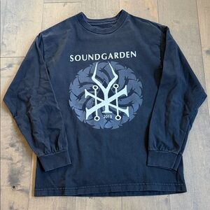 Soundgarden Crooked Steps Tour 2013 Longsleeve Band Graphic Shirt
